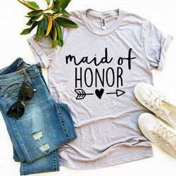 Collection of Maid Of Honor T-shirt in a gallery layout