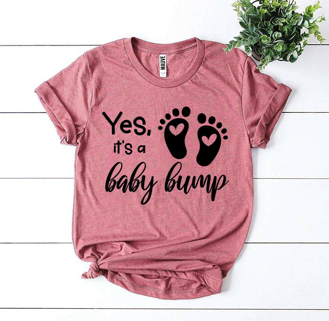 Yes It’s a Baby Bump T-shirt