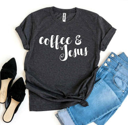 Collection of Coffee And Jesus T-shirt in a gallery layout