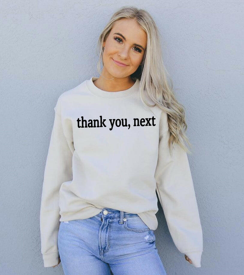 Collection of Thank You Next Sweatshirt in a gallery layout