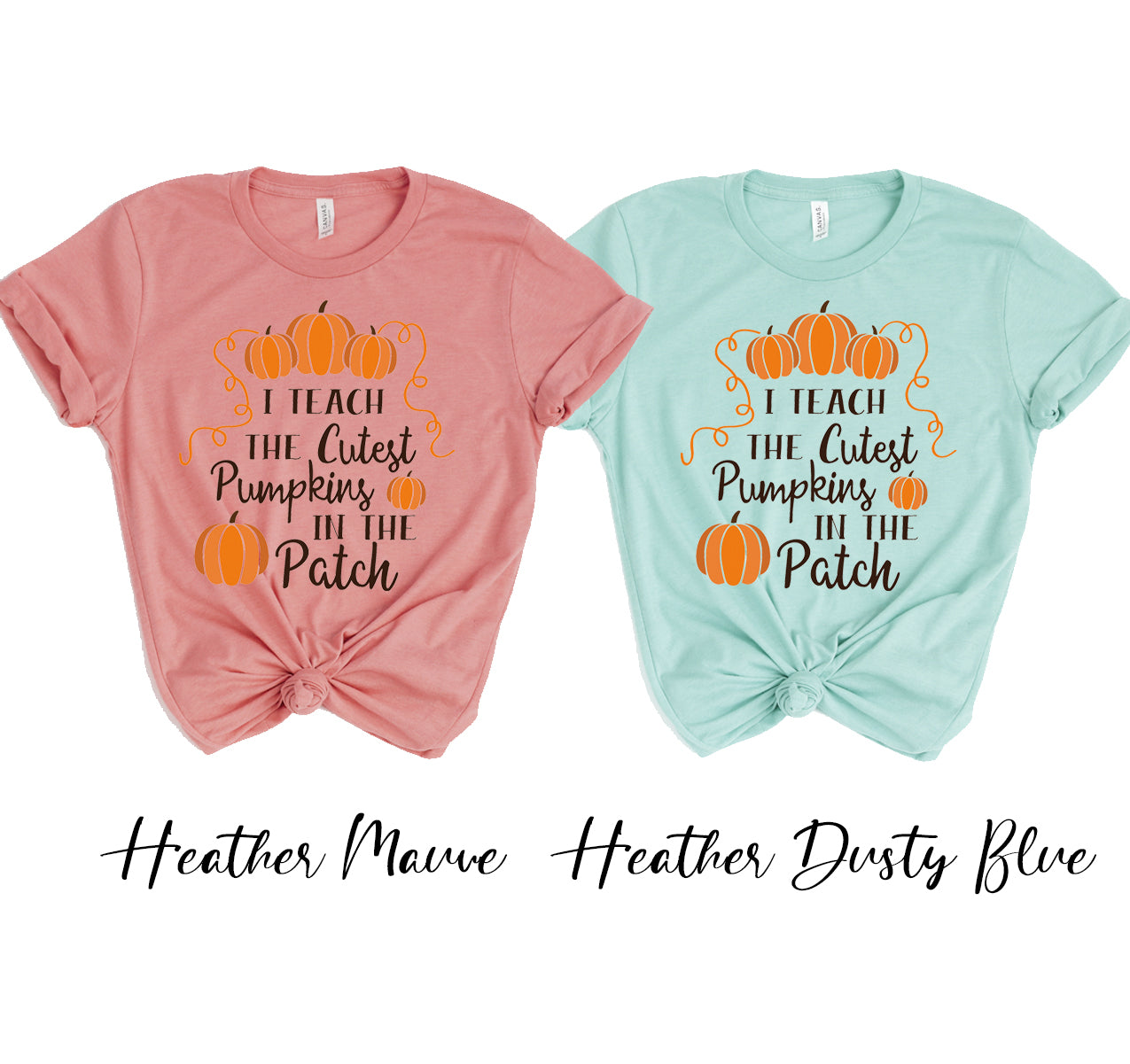 I Teach the cutest pumpkins T-shirt