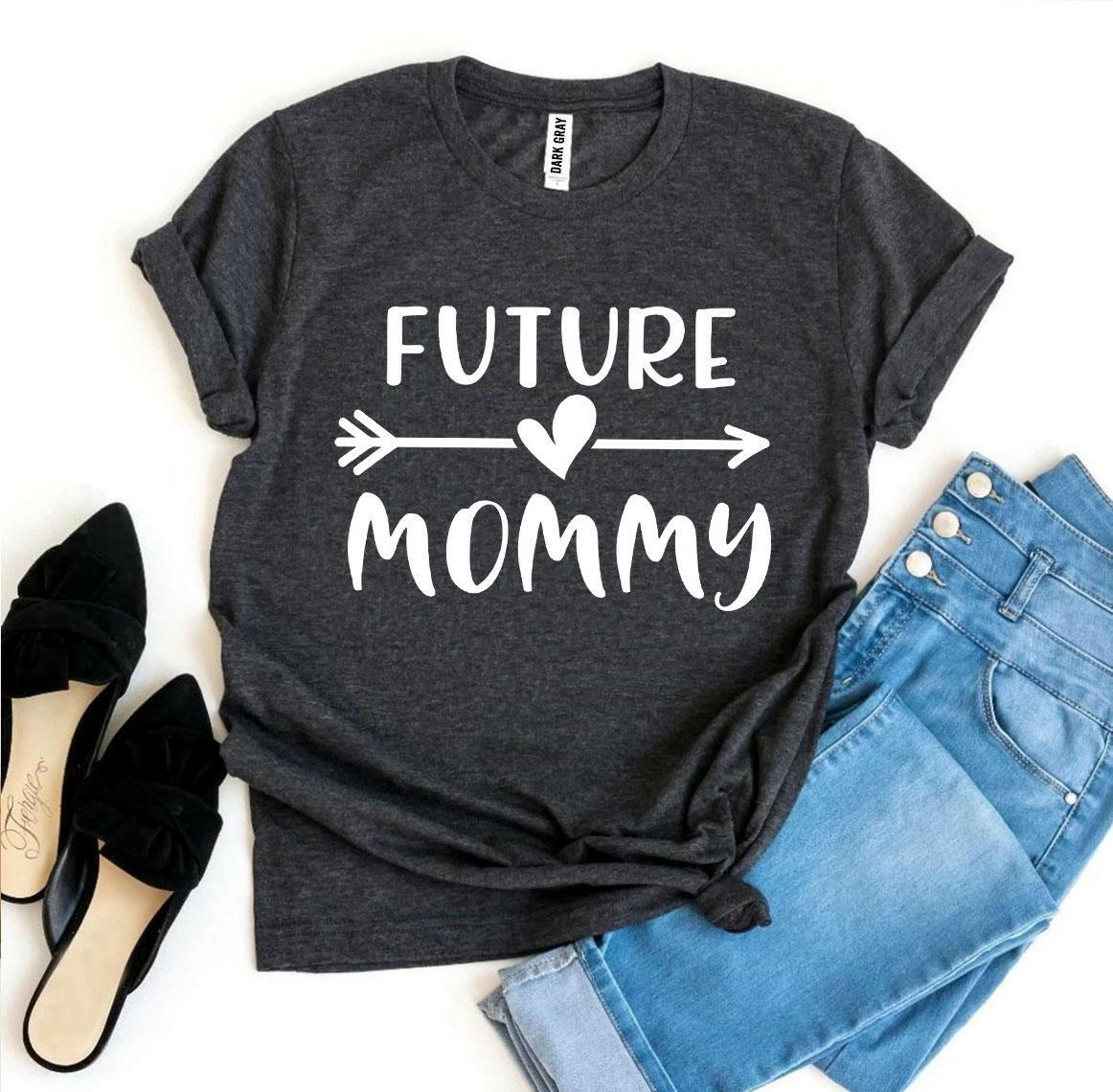 Collection of Future Mommy T-shirt in a gallery layout