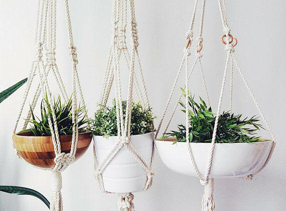 Collection of Macrame Plant Hanger in a gallery layout