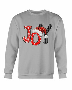 Collection of Joy Santa Christmas Sweatshirt in a gallery layout